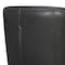 Armen Living Aries Pewter Genuine Leather Swivel Barrel Chair LCARCHPW - alternate 4